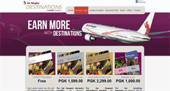 Desktop Screenshot of destinations.com.pg