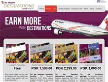 Tablet Screenshot of destinations.com.pg